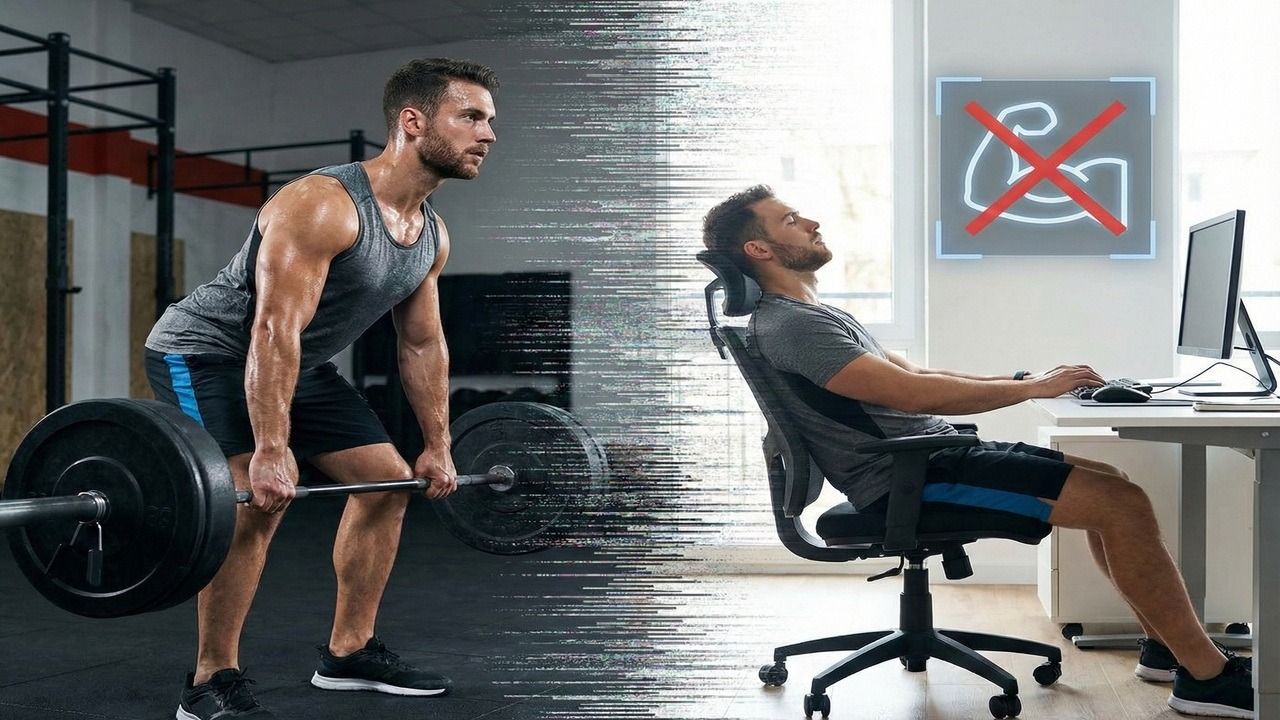 Horas sentado podem anular seu treino de academia