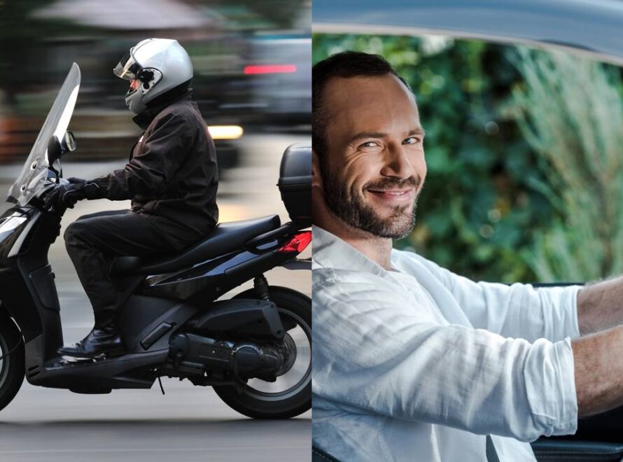 Dicas de postura para motoristas e motociclistas