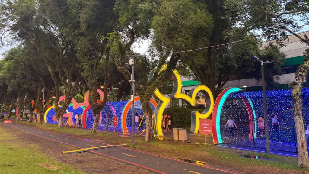 Parque Barigui em Curitiba-PR