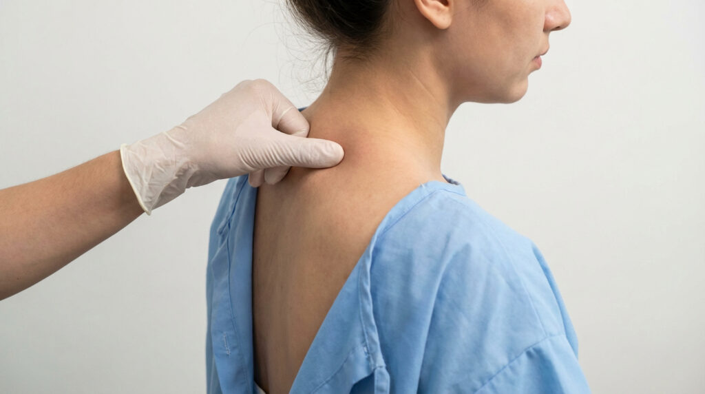 Ponto Jianjing GB21 Ombros